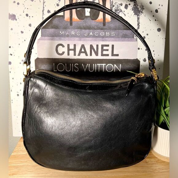 LAMB by Gwen Stefani Rare & HTF Black Satchel. - Picture 2 of 13